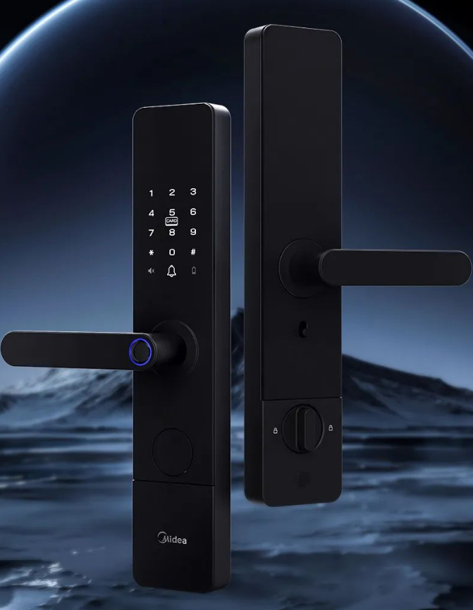 美的智能门锁M4，一锁全能守护全家人的安全与舒适